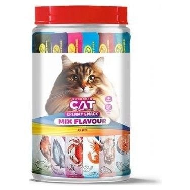 EUROGOLD CAT SIVI ÖDÜLÜ KARIŞIK 6 ÇEŞİT30X15GR 30'LU
