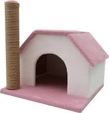 Kedi evi ve tırmalama tek kat