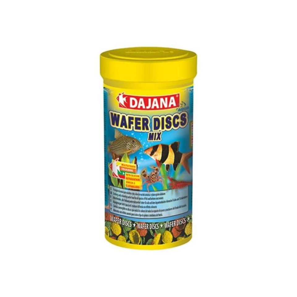 dajana wafer discs mix yem 250 ml 100gr