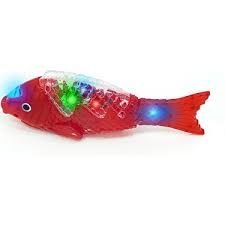 Sesli ışıklı yürüyen balik