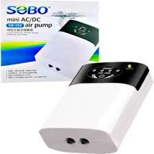 SOBO HAVA MOTORU ŞARJLI DİJİTAL 2W 2X3 LT/MİN