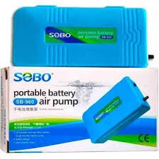 SOBO PİLLİ HAVA MOTORU 2 LT/MİN