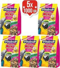 Vitakraft menü papağan yemi 1000gr 5’li