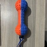 SESLİ İPLİ DUMBELL KÖPEK ISIRMA APARATI