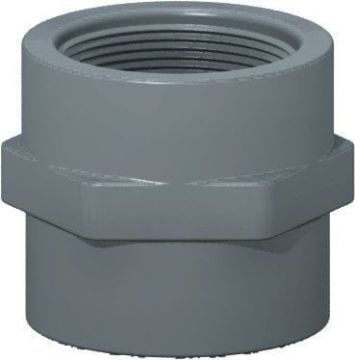 U Pvc Adaptör (İç Dişli) 110 mm