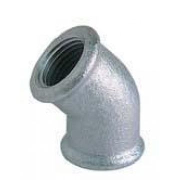 2'' GALVANİZ DİRSEK 45° TRAKYA DÖKÜM