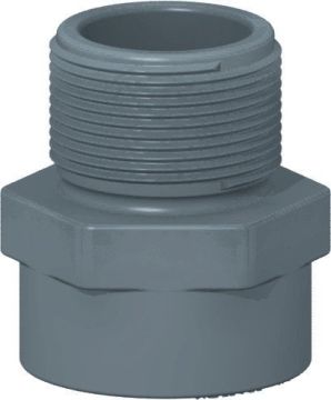 U Pvc Dış Diş Adaptör