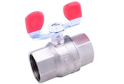 3/4'' DİŞİ-DİŞİ KELEBEK KÜRESEL VANA KLEPSAN