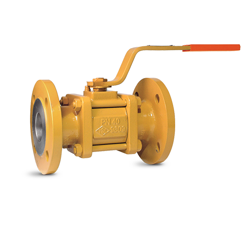 DN80 PN16 3 PRÇ.FLANŞLI KÜRESEL VANA FAF