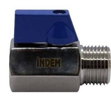 1/4'' PASLANMAZ MİNİ KÜRESEL VANA
