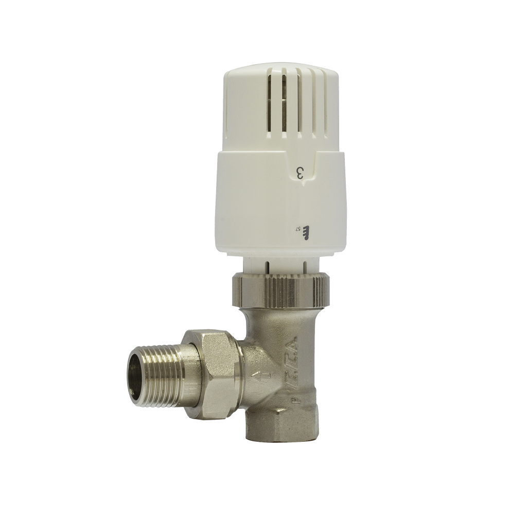 Termostatik Vana Köşe Tip  E.C.A. TRV4 - 1/2''