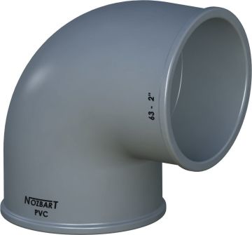 U Pvc Dirsek (90 Derece) 90 mm