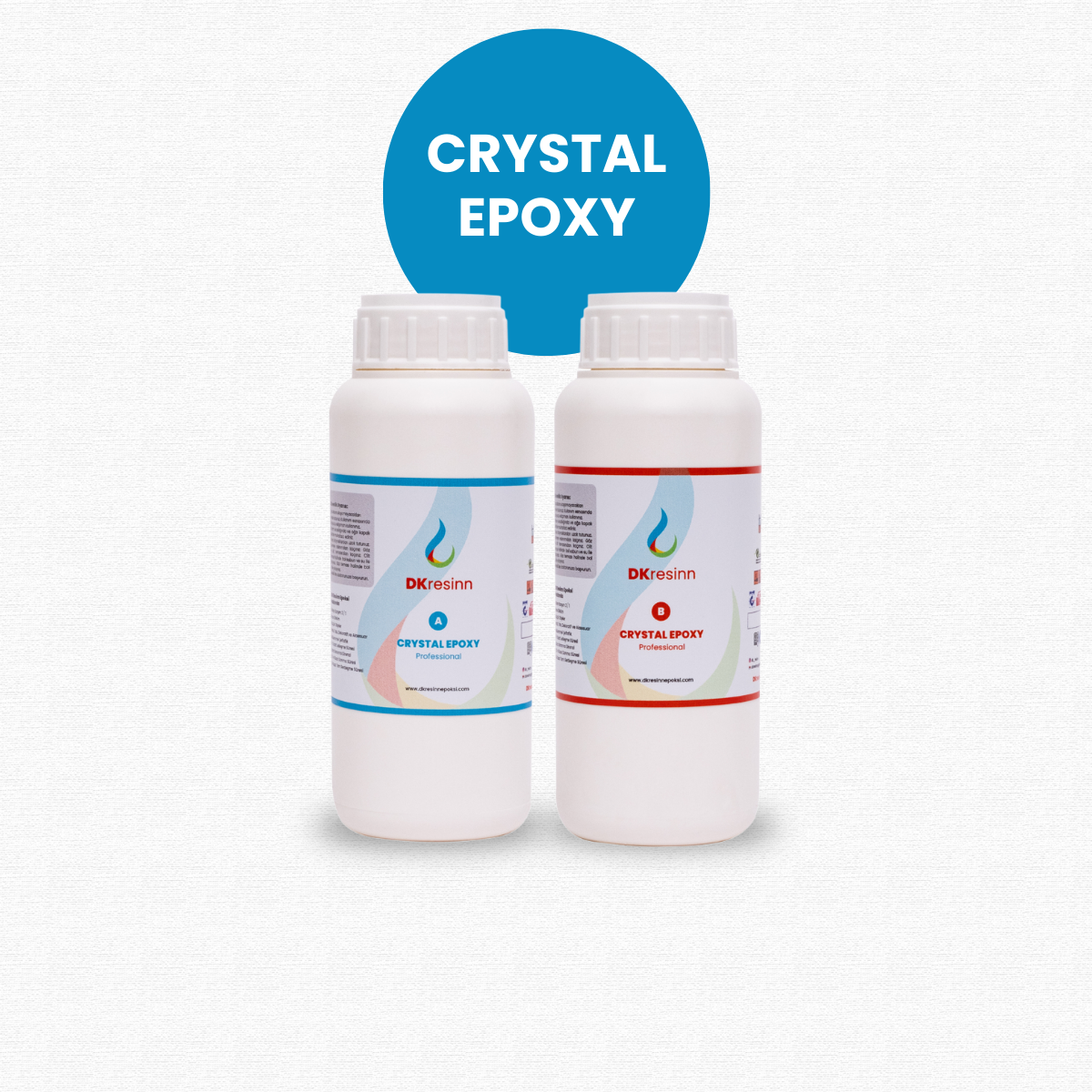 Crystal İnce Döküm Epoksi 750 gr
