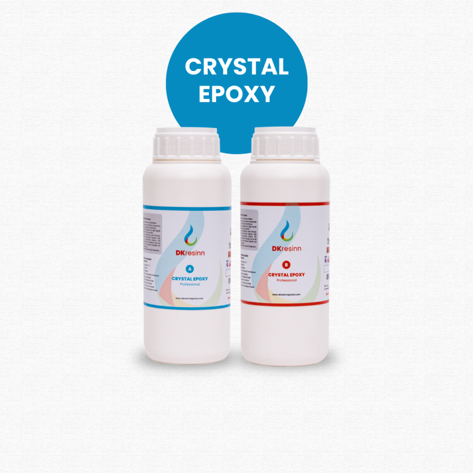 Crystal İnce Döküm Epoksi 750 gr