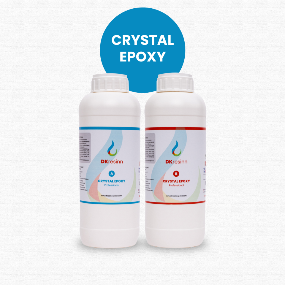 Crystal İnce Döküm Epoksi 1500 gr