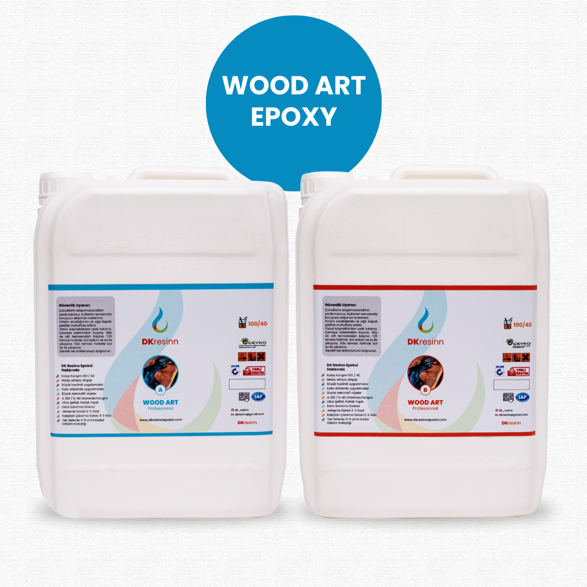Wood Art Pro Kalın Döküm Epoksi 28 kg