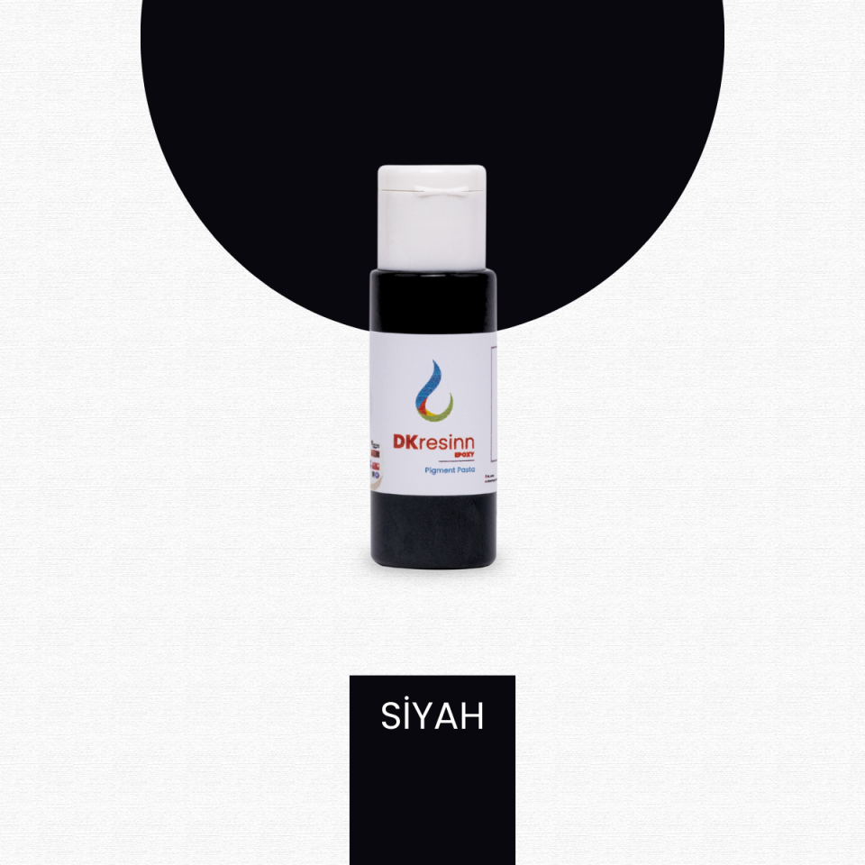 Epoksi Bazlı Sıvı Pigment Siyah