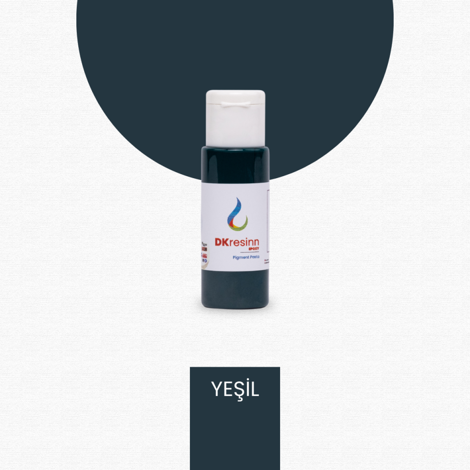 Epoksi Bazlı Sıvı Pigment Yeşil