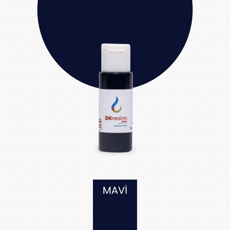 Epoksi Bazlı Sıvı Pigment Mavi