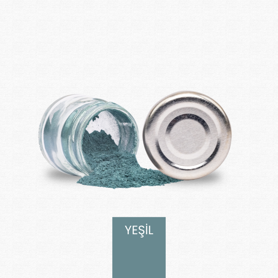 Sedefli Toz Pigment Yeşil