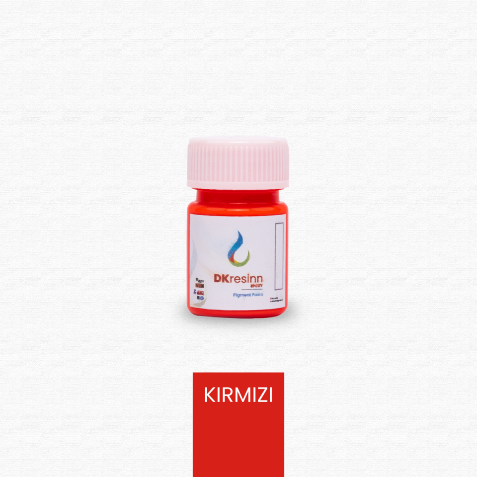 Epoksi Floresan Pigment Kırmızı