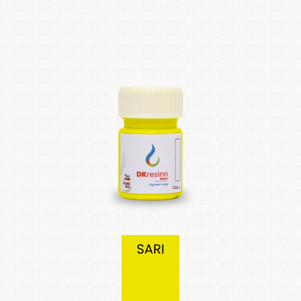 Epoksi Bazlı Floresan Pigment Seti 5 Renk