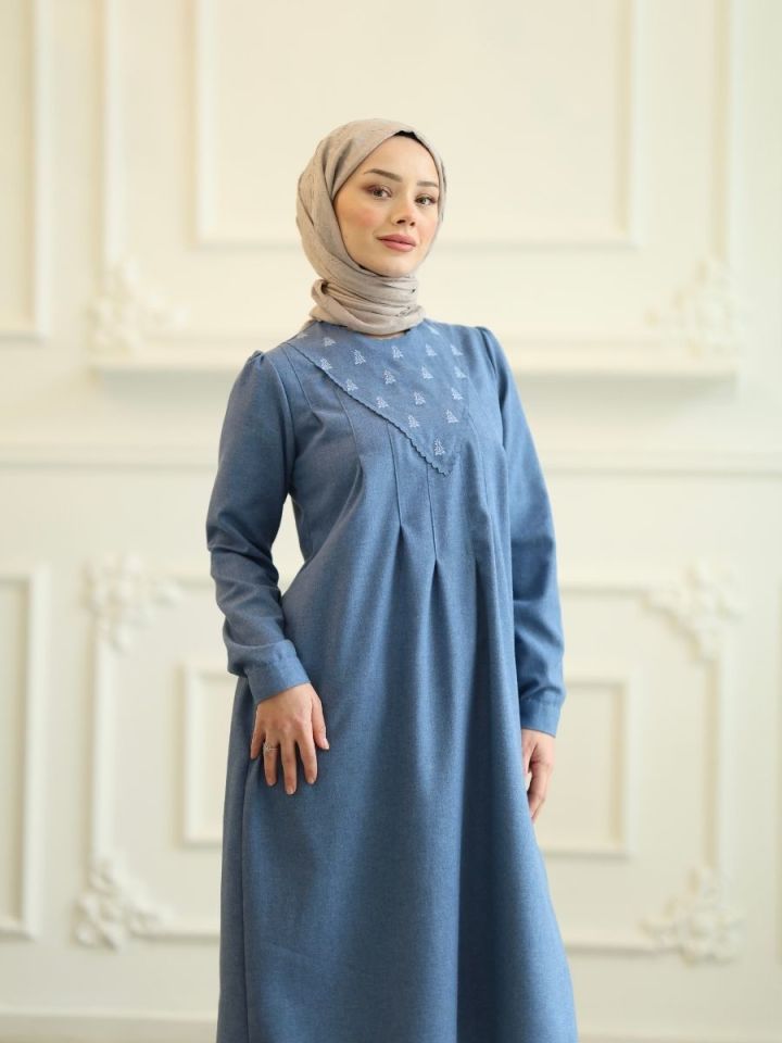 Barok Tunik Mavi