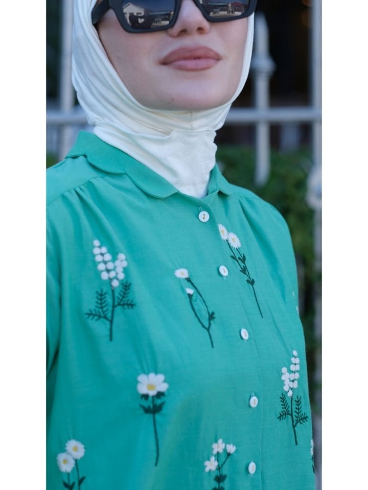 Demet Tunik Yeşil