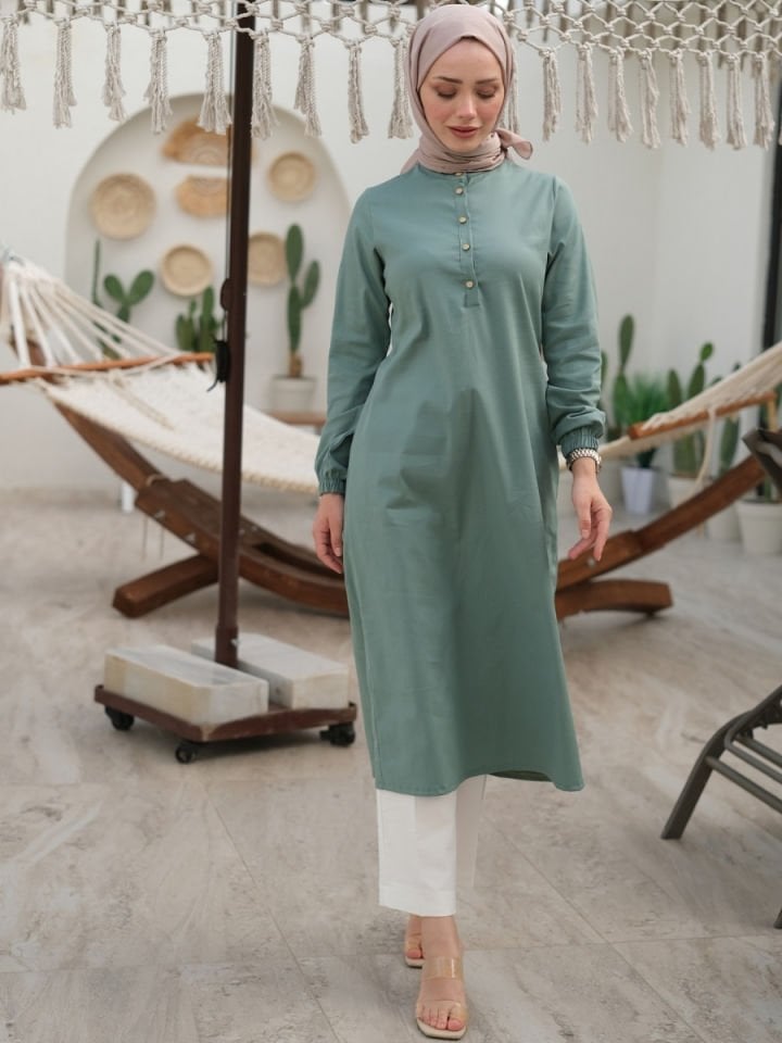 Rose Tunik Yeşil