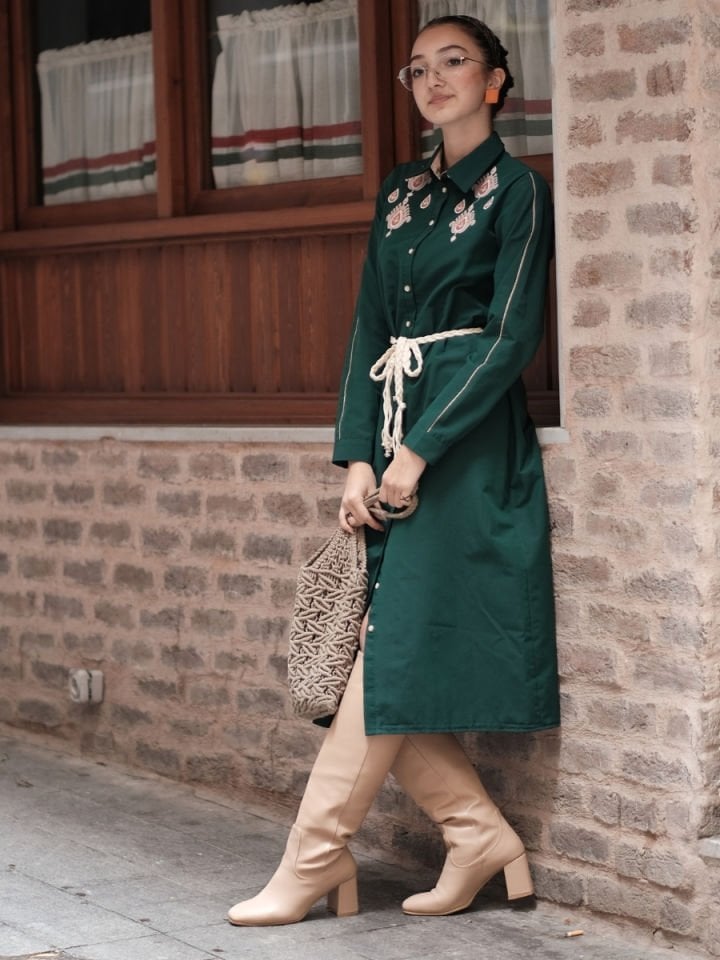 Damla Tunik Yeşil
