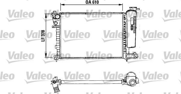 RADYATÖR AL/MKNK XSARA 1.4-1.6-1.8-2.0 98 00-ZX92 -PEUGEOT 306 1.4-1.6-1.8 97 98
