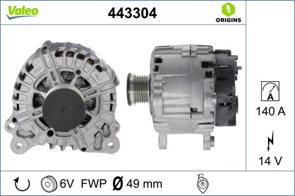 ALTERNATÖR Ibiza-Fabia-Polo-Golf-Octavia