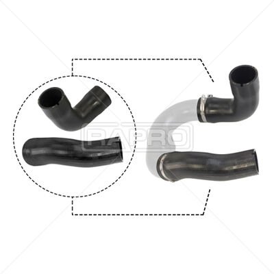 TURBO HORTUMU KİTİ 11535 11591 FIAT DOBLO II 1.6 MJTD-2.0 MJTD