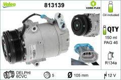 KLİMA KOMPRESÖRÜ ZAFIRA A 01-05 1.6-1.8-2.0 MPV