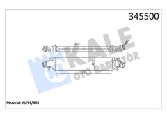 x TURBO RADYATÖRÜ INTERCOOLER CORSA D AL/PL/BRZ 572x127x50