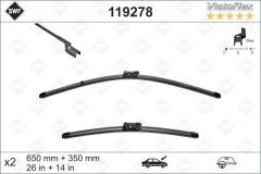 SİLECEK 65 35cm X2 FLATBLADE-MUZ TİPİ HYUNDAI İX20 2010