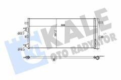 KLIMA RADYATORU KONDANSER MONDEO 14 1.0-1.5 ECOBOOST 1.5 TDCI 2.0 TDCI