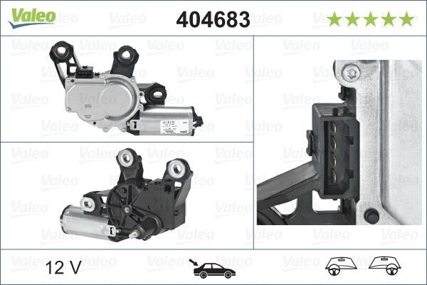 SİLECEK MOTORU ARKA SKODA OCTAVIA III