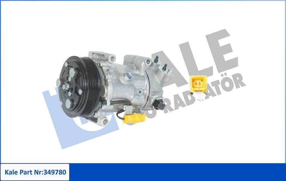 KLİMA KOMPRESÖRÜ P207-C3 1.4-1.6-P307-C4 1.4-1.6-2.0-P308 1.6-2.0-PARTNER TEPEE-BERLINGO-C5 1.6 HDİ