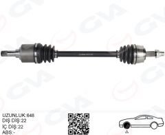 KOMPLE AKS SOL ON FIAT GRANDE PUNTO 199 1.2 MPI M-T 05-12