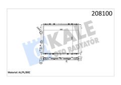 RADYATÖR CLIO II 98 KNG 98-03 AC MEK 480x391x34 1 SIRA ALB SİSTEM