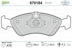 ÖN BALATA ASTRA F 91-98 CALIBRA-OMEGA-VECTRA A 1.8-2.0 88-95