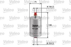YAKIT FILTRESI MERCEDES M102 M103 M104 W201 W124 W140 C140 R129