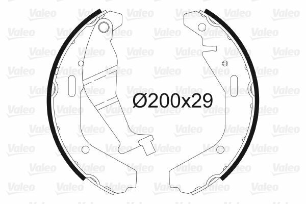 PABUÇLU FREN BALATASI OPEL Agila 3/2000 12/2007