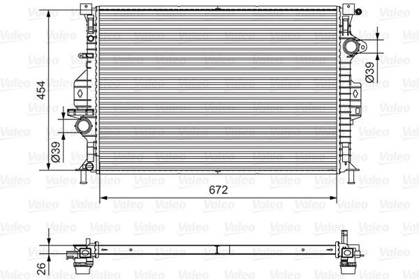 MOTOR SU RADYATORU DISCOVERY SPORT L550 FREELANDER 2 L359 R.R EVOQUE L538 FORD MONDEO GALAXY 2 FOCUS 3 C-MAX VOLVO S60 S80 V40