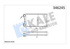KALORİFER RADYATÖRÜ AUDI A4 00-04