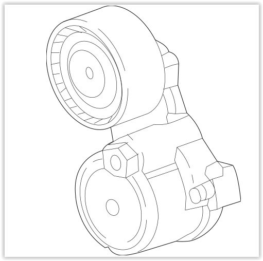 ALTERNATÖR GERGİ RULMANI KÜTÜKLÜ ASTRA K-MERIVA-INSIGNIA-ZAFIRA 1.6 16V B16DTR-DTC-DTE-A16DTH-D16D