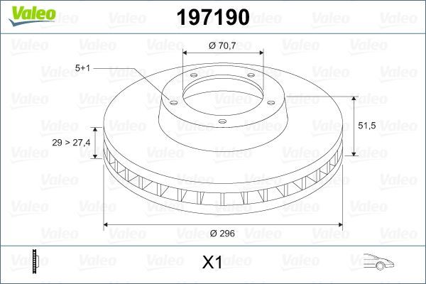 ÖN FREN AYNASI ADET ANTARA 2.4-3.2 V6-2.0CDTI 06 CAPTIVA 2.4-3.2-2.0D 06 296x29x5DLxHAVALI