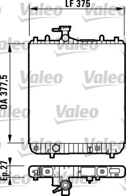 RADYATÖR AGİLA 01-02 1.0 AC KLİMASIZ MEK 375x377.5x27