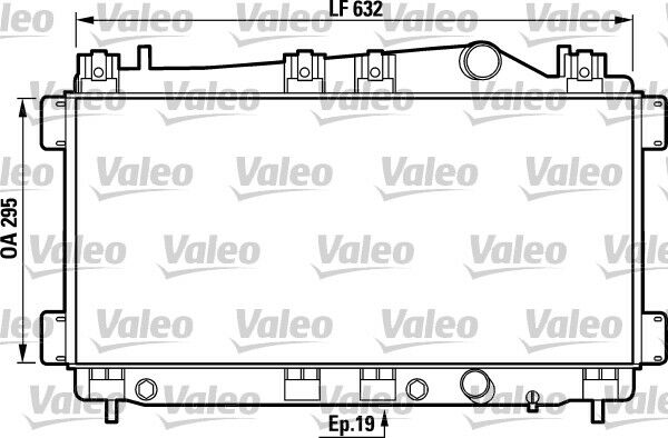 x RADYATÖR CHRYSLER NEON 1.8 16V 97-99 2.0 16V 94-99